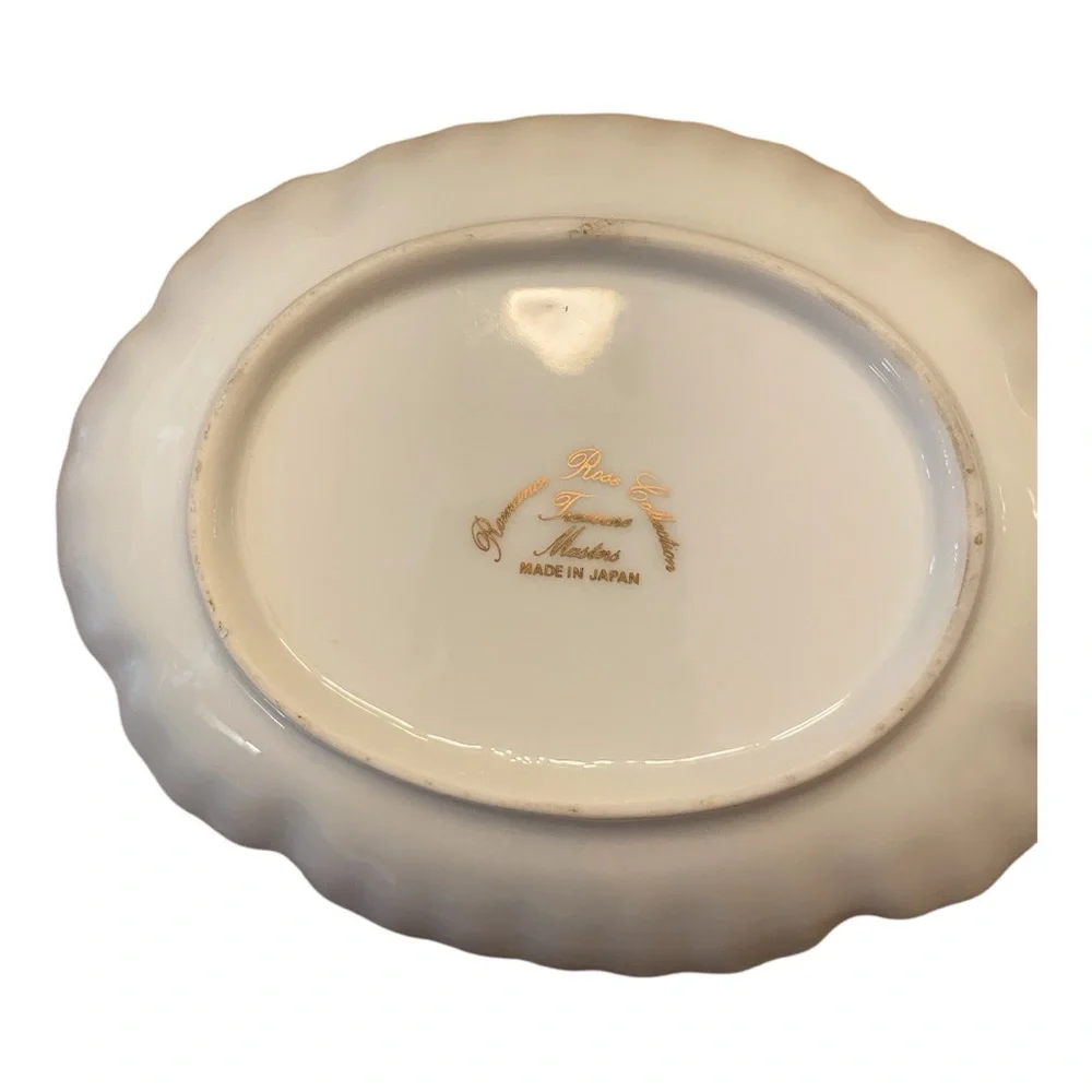 Vintage Treasure Masters 50th Anniversary Porcelain Dinnerware Set Ivory Japan